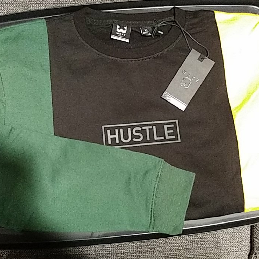 Mens Hustle Crew neck sweater